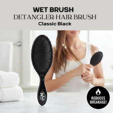 Image of Wet Brush Original Detangler Hair Brush Classic Black - Exclusive Ultra-Soft