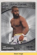 2021 Upper Deck AEW Spectrum Lee Johnson #82 READ 0w6