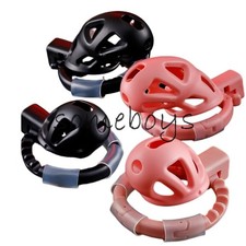 Adjustable Male Chastity Cage Sissy CB Lock Abstinence Restraint Chastity Device