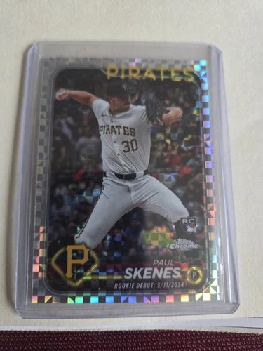 2024 Topps Chrome Paul Skenes X Fractor #USC27 RC