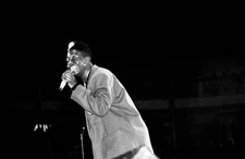 Rapper and producer Kwame performs at Kemper Arena in Kansas City - Old Photo 3