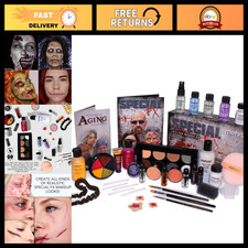 Special FX Makeup Kit for Professional Artists - Complete All-Pro Set, No Practi