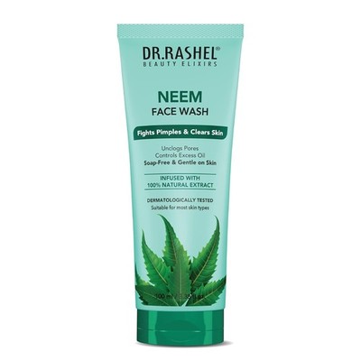 DR.RASHEL Neem Face Wash For Deep Cleansing Anti-Bacterial Anti-Fungal 100 ML