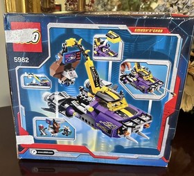 Lego Space Police Smash And Grab 5982 Squid Tron 188 Pieces 2010 Used