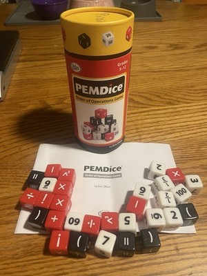 PEMDice Order of Operations Game Grades 5-12 Didax Eric Olsen