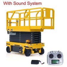 1:14 CNC Metal RC Hydraulic Aerial Work Platform Self Propelled Vehicle Model