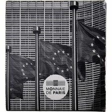 [#1278775] France, 2 Euro, 30 Years of European Union Flag, Colorized, 2015, MDP