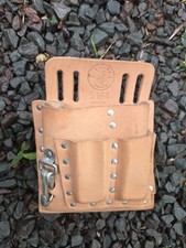 Klein Tools 5164 Leather 8-Pocket Tool Pouch ...