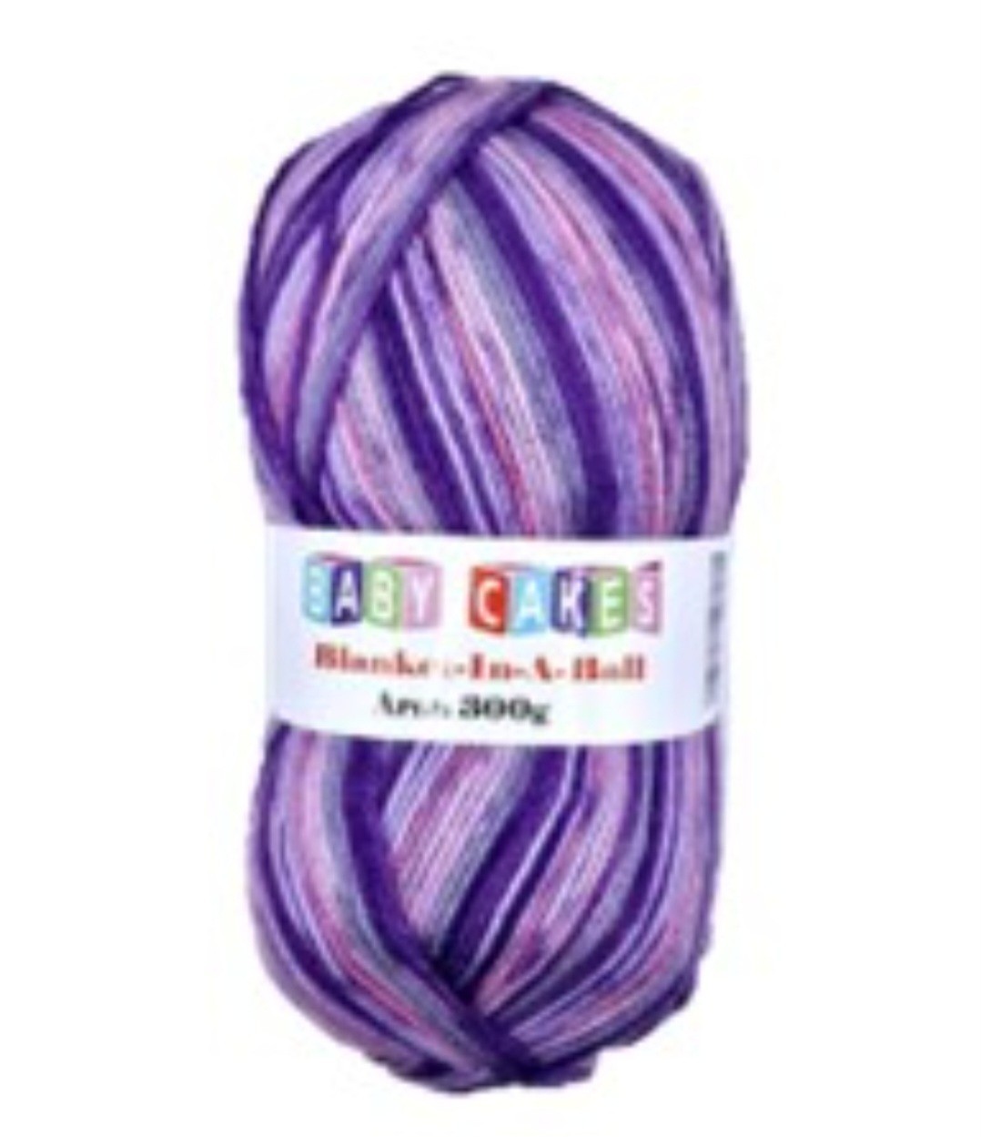 Blanket In A Ball By Woolcraft Yarn Aran 300g Wool - Pattern - Crochet Knitting