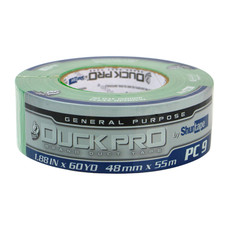 Shurtape Duck Pro General Purpose Cloth Duct Tape PC-9C : 2 in. x 60 yds. Gree