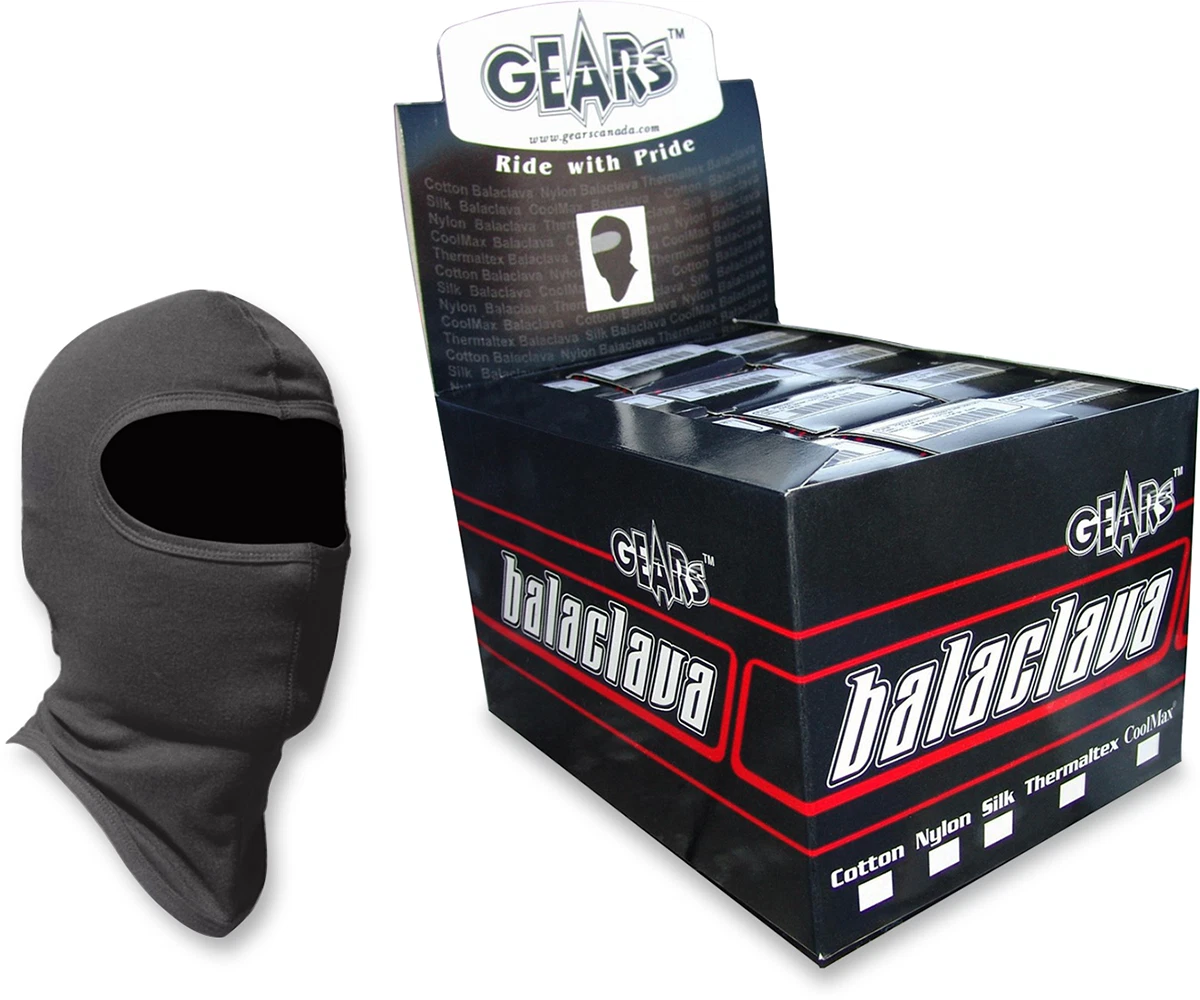 Gears Canada Balaclava Face Mask 12pk Cotton Motorcycle ATV UTV Riding 300220-1