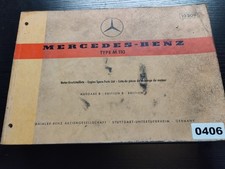 406 Mercedes Benz Engine Parts List M 110 10209