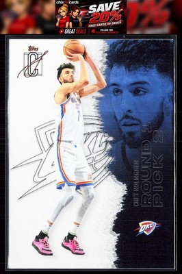 Chet Holmgren 2025-26 Topps Signature Class #76 Oklahoma City Thunder
