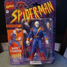 Hasbro Marvel Legends Spider-Man Chameleon 2025 Retro Card 6 Figure New