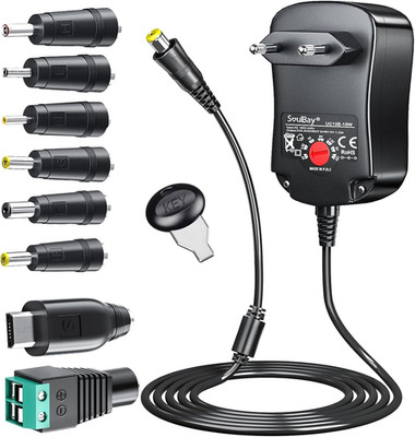 Soulbay 3V 4.5V 5V 6V 7.5V 9V 12V 1250Ma Universal AC/DC Adapter Schalt Geregelt
