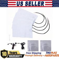 4pcs 12v Universal Car Seat Heater Pad Set For Winter 2 Seats Automobile Suv 4pcs 12v Universal Car Seat Heater Pad Set For Winter 2 Seats Automobile Suv