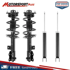 4PCS Front Struts w/ Coil Spring Rear Shocks For 12-14 Hyundai Sonata Kia Optima
