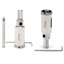 20-125mm Diamond Hole Saw Masonry Drill Bit with Center Pilot for Glass Ceramic