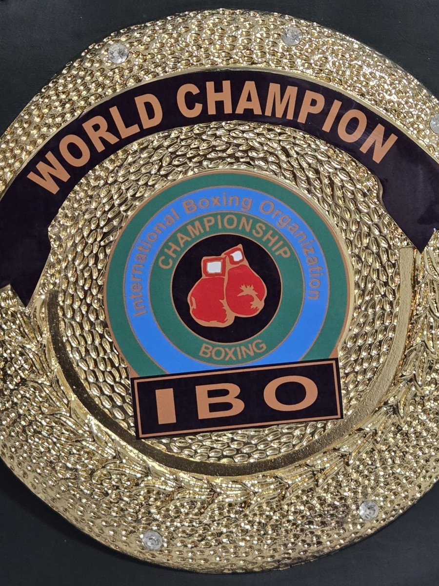IBO World Champion Boxing Belt Replica – International Boxing