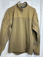 NWOT Wild Things 60161 Hybrid Combat Soft Shell Pullover SO 1.0 Coy USA Men’s M