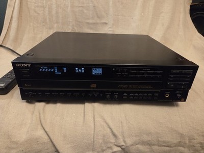 Sony Compact Disc Changer CD Player w/ Remote CDP-C701ES ES