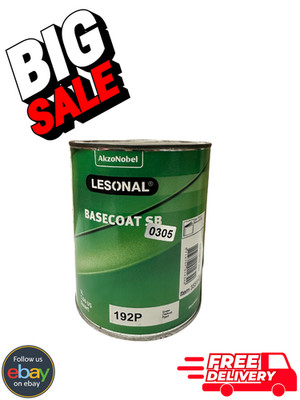 AkzoNobel Lesonal Basecoat SB 192P Green (Yellow) Pearl QT