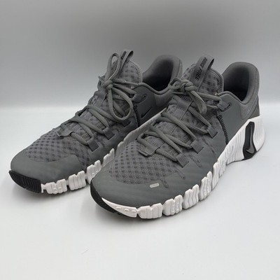 Nike Free Metcon 5 Men's Size 9.5 Gym Workout Shoes Gray