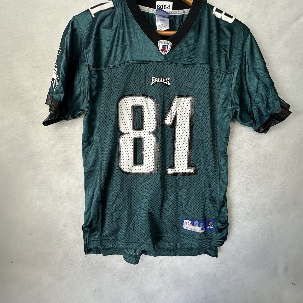 Youth Reebok Terrell Owens #81 Philadelphia Eagles Green Football