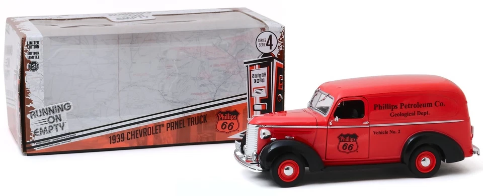 ,GREENLIGHT, Camión con panel CHEVROLET 1939 Philips Petrolum Co., 1/24, GREE... - Imagen 3 de 4