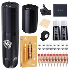 Dragonhawk X3 Cordless Tattoo Gun Kit Complet...