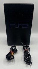 Sony PS2 Playstation 2 Fat Konsole in Schwarz Original-Ersatzkonsole SCPH 30004