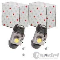 2X NK Radbremszylinder Hinten Passend FÜR Ford Transit MG MGR Trommelbremse |