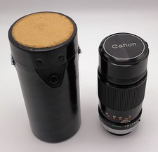 Canon FD 200mm f/4 S.S.C. FAST Telephoto Prime Lens PRISTINE TESTED 100 GREAT