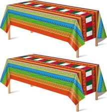 Cinco De Mayo Decorations - Fiesta Party Decorations - Fiesta Plastic Tablecloth
