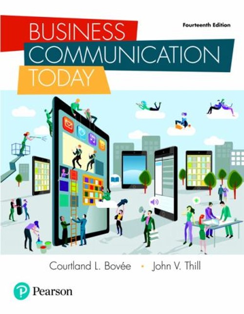 Business Communication Today Paperback Courtland, Thill, John Bov