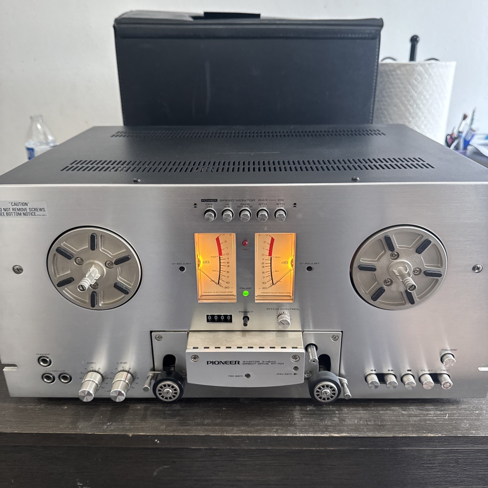 PIONEER RT-701 3 motor 3 head direct drive RT-701 see photos   Working 