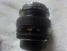 Vintage Vivitar 2x Macro Focusing Teleconverter MC for Minolta M/MD MD Mount