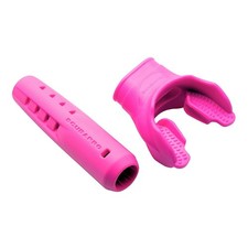 Mouthpiece + Hose Protector Sleeve Kit - Pink