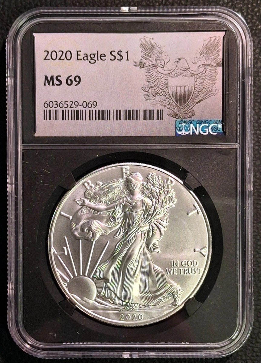 American Eagle MS 69 Graded 2020 Silver Bullion Coins for sale | eBay