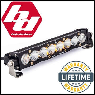 Baja Designs S8 10'' Straight Clear LED Light Bar - 6324 Lumens - Universal