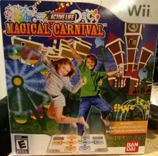 NEW Active Life: Magical Carnival Game & Mat Bundle Set Nintendo Wii RARE SEALED