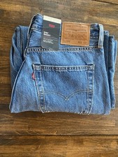 Levis 578 Baggy Jeans Mens 32x32 Actual 32x30 Blue Denim Relaxed Fit Y2K NWT