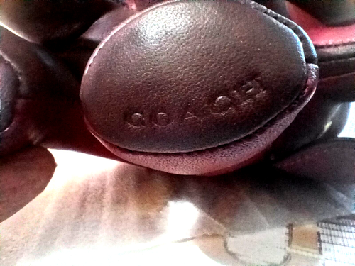 NWT COACH elephant paperweight Color: Gunmetal/Oxblood Multi - Picture 17 of 18
