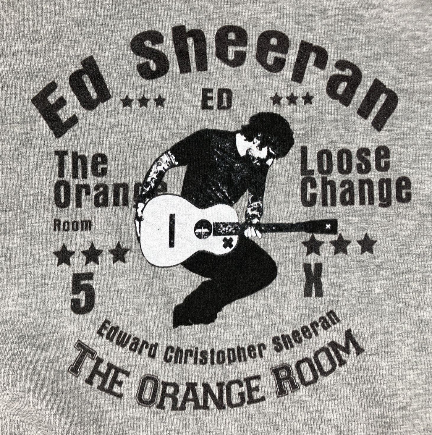 Ed Sheeran The Orange Room