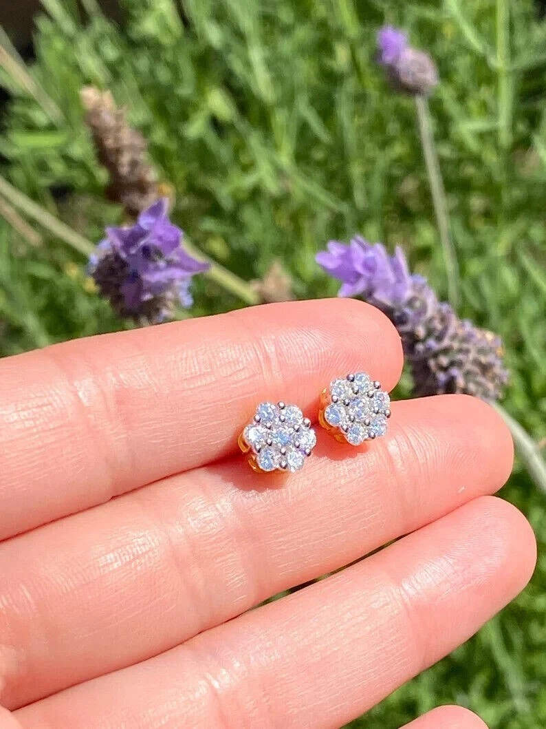 Si diamond hotsell earrings