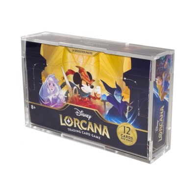 Acrylic Display Case for Disney Lorcana The First Chapter Booster Box UV  Protect | eBay
