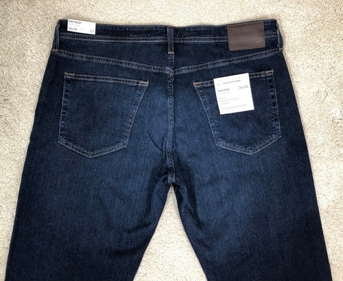 NUEVO CON ETIQUETAS AG Jeans Protege Cloud Denim Suave Relajado Clásico Recto (36 x 34) Rutland - Imagen 8 de 21