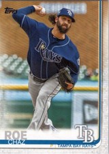 2019 Topps #405 Chaz Roe Tampa Bay Rays