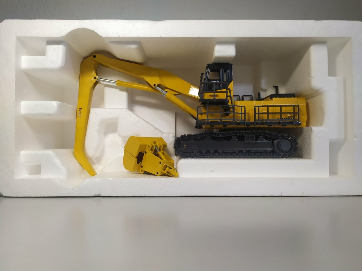 RARE JOAL 1:50 KOMATSU PC1100LC-6 MATERIAL HANDLER (YELLOW RARE JOAL 1:50 KOMATSU PC1100LC-6 MATERIAL HANDLER (YELLOW