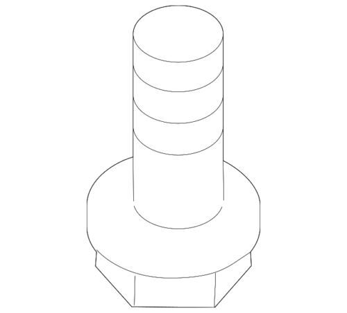 Tornillo de soporte del motor para Ford Mustang 2010-2014 (P/N W711075-S439)